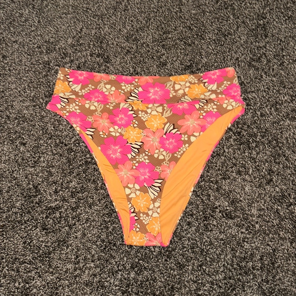 Aerie high cut swim bottoms